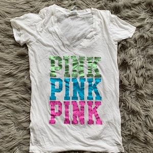 Pink tee